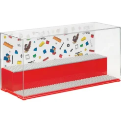 Room Copenhagen Lego Play & Display case, bright red