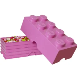 Room Copenhagen Lego Storage Brick 8, medium pink