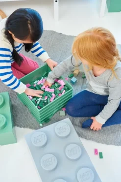 Room Copenhagen Lego Storage Brick 4, sand green