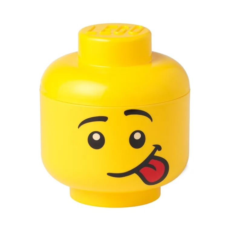 Room Copenhagen Lego Storage Head container, S, Silly