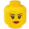 Room Copenhagen Lego Storage Head container, L, Girl