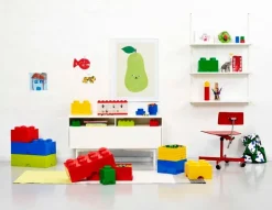 Room Copenhagen Lego Storage Brick 4, red