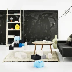 Room Copenhagen Lego Storage Brick 8, black