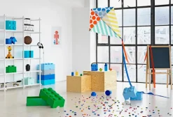 Room Copenhagen Lego Storage Brick 8, blue