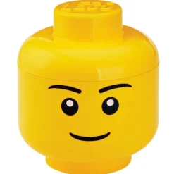 Room Copenhagen Lego Storage Head container, L, Boy