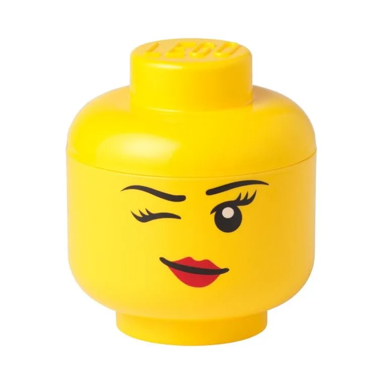 Room Copenhagen Lego Storage Head container, S, Winky