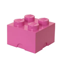 Room Copenhagen Lego Storage Brick 4, medium pink