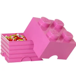 Room Copenhagen Lego Storage Brick 4, medium pink