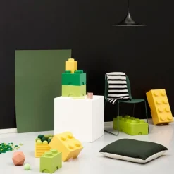 Room Copenhagen Lego Storage Brick 4, yellow