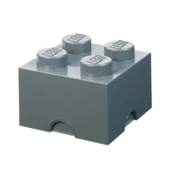 Room Copenhagen Lego Storage Brick 4, dark grey