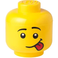 Room Copenhagen Lego Storage Head container, L, Silly