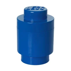 Room Copenhagen Lego Storage Brick 1, round, blue