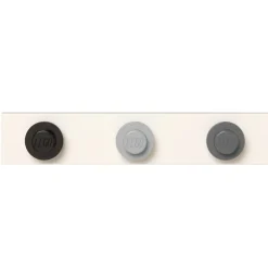 Room Copenhagen Lego Wall Hanger Rack, grey - black - light grey