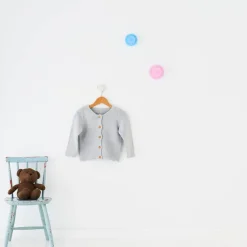 Room Copenhagen Lego Wall Hanger 3 pcs, light blue-pink-white