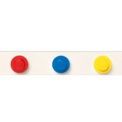 Room Copenhagen Lego Wall Hanger Rack, red - blue - yellow