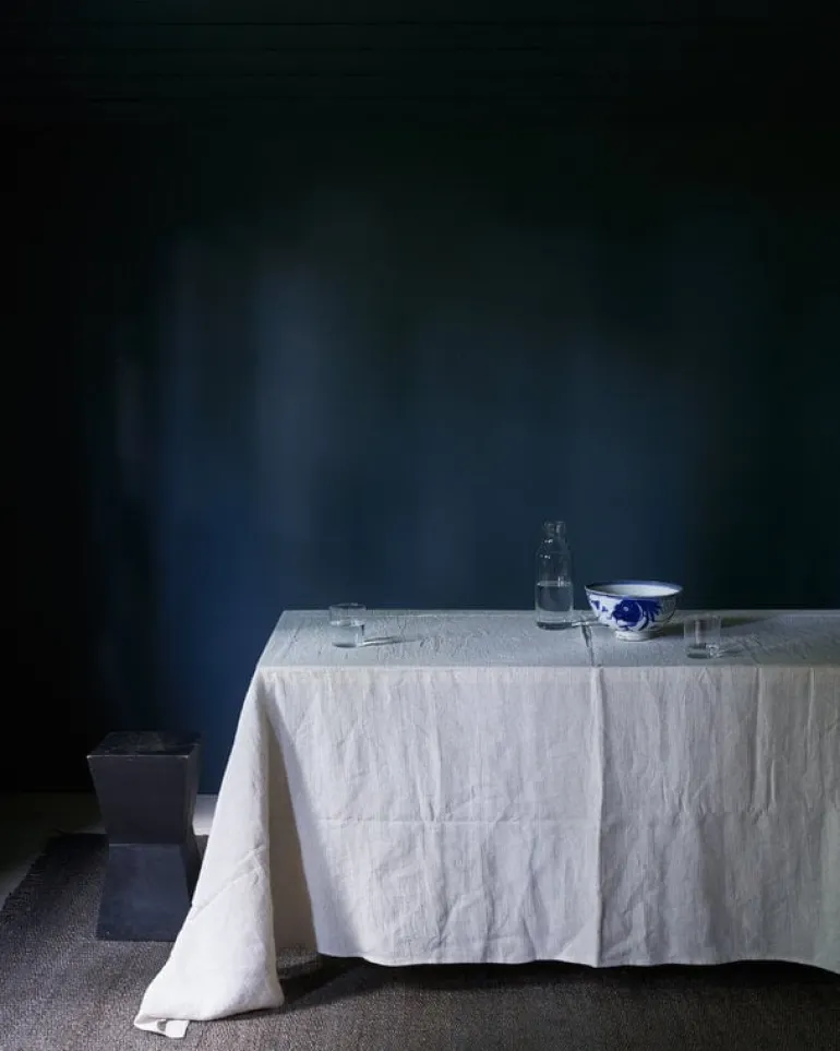 Roots Living Fringe Hemp rug, dark brown