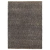 Roots Living Ketju rug, charcoal - brown
