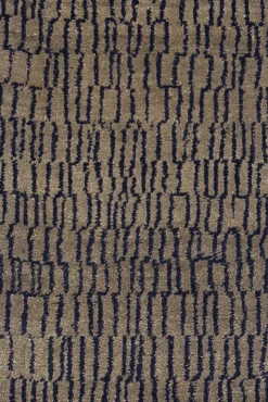 Roots Living Ketju rug, charcoal - brown