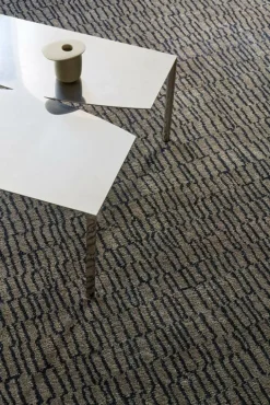 Roots Living Ketju rug, charcoal - brown