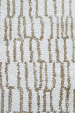 Roots Living Ketju rug, white - grain