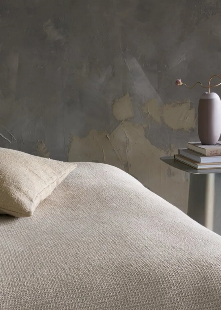 Roots Living Polku bedspread, 190 x 260 cm, taupe