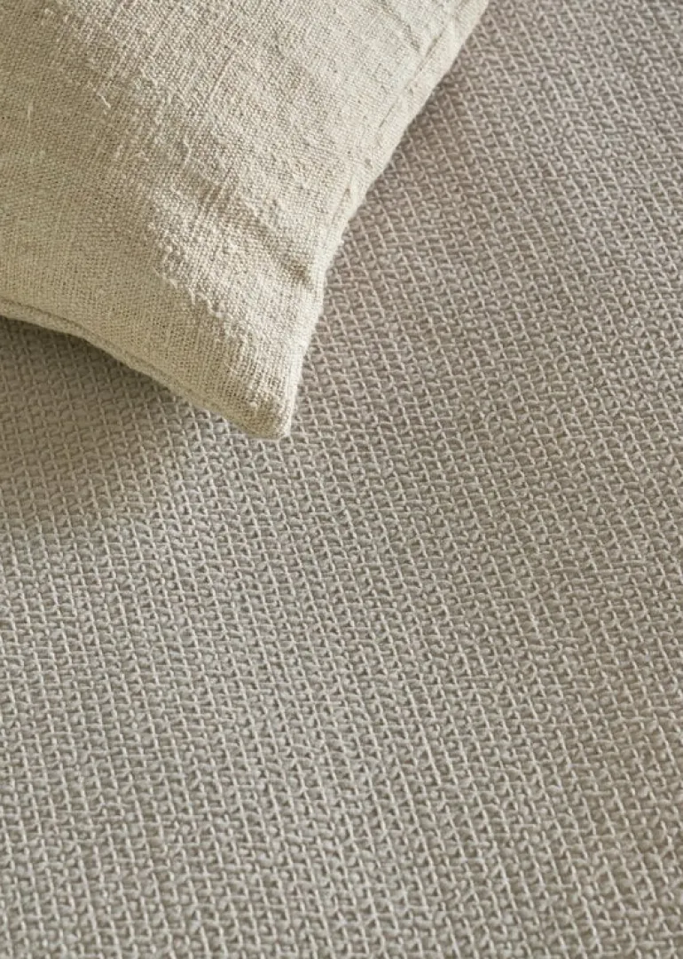 Roots Living Polku bedspread, 190 x 260 cm, taupe