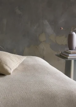 Roots Living Polku bedspread, 280 x 260 cm, taupe