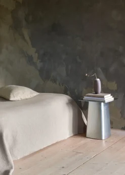 Roots Living Polku bedspread, 280 x 260 cm, taupe