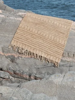 Roots Living Wicker rug, natural