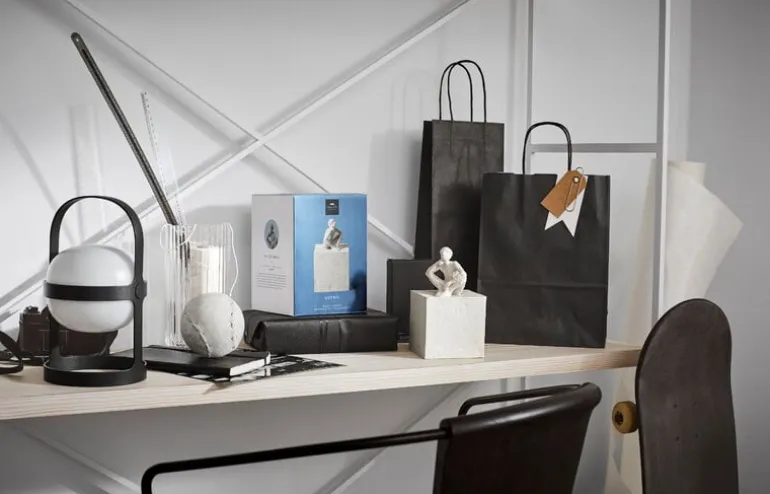 Rosendahl Soft Spot Solar portable table lamp, 25 cm, black