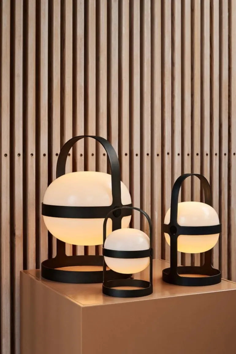 Rosendahl Soft Spot Solar portable table lamp, 25 cm, black