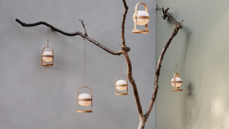 Rosendahl Soft Spot Solar Circular table lamp 25 cm, wheat