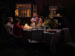 Rosendahl Soft Spot Solar Circular portable table lamp, 25 cm, terracotta