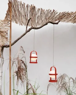 Rosendahl Soft Spot Solar Circular portable table lamp, 25 cm, terracotta