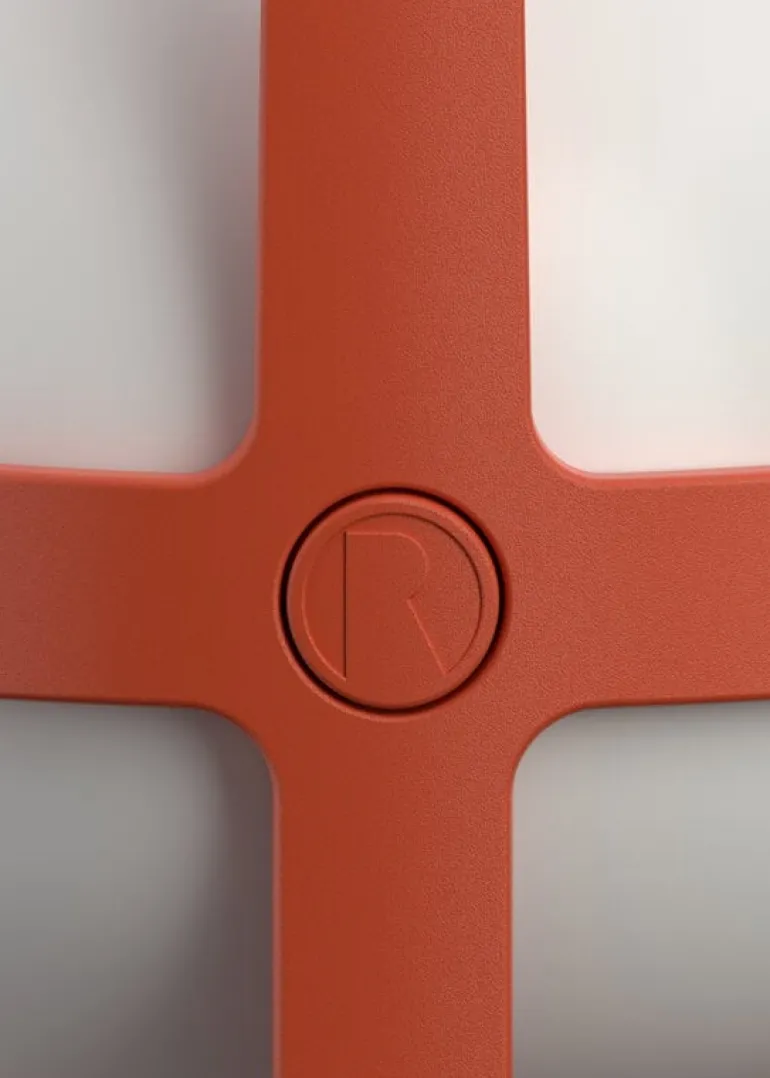 Rosendahl Soft Spot Solar Circular portable table lamp, 25 cm, terracotta