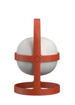 Rosendahl Soft Spot Solar Circular portable table lamp, 25 cm, terracotta