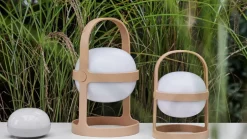 Rosendahl Soft Spot Solar Circular portable table lamp 18,5 cm, wheat