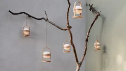 Rosendahl Soft Spot Solar Circular portable table lamp 18,5 cm, wheat