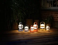 Rosendahl Soft Spot Solar Circular portable table lamp 18,5 cm, terracotta