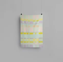 Røros Tweed City throw, 135 x 200 cm, pastel