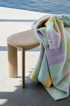 Røros Tweed City throw, 135 x 200 cm, pastel