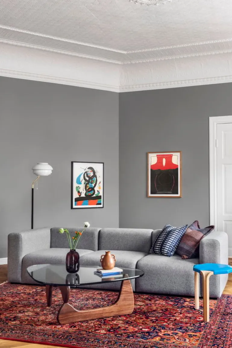 Røros Tweed Fri cushion, 60 x 60 cm, By the Fire