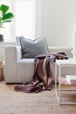 Røros Tweed Fri throw, 200 x 150 cm, By the Fire