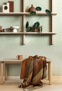 Røros Tweed Fri throw, 150 x 200 cm, Stubble Field