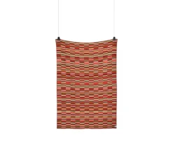 Røros Tweed Ida throw, 135 x 200 cm, red shades