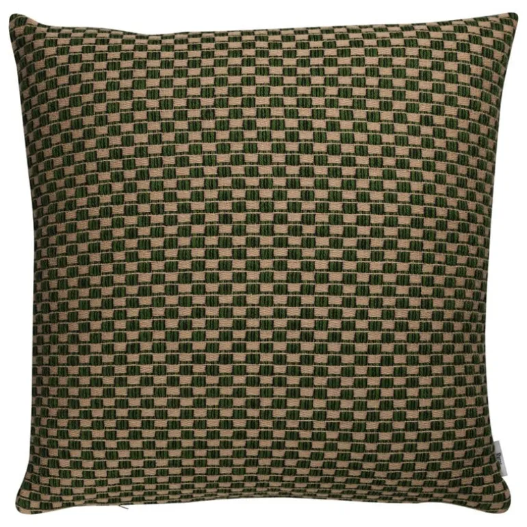 Røros Tweed Isak cushion, 60 x 60 cm, green meadow