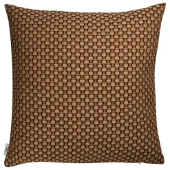 Røros Tweed Isak cushion, 60 x 60 cm, chestnut