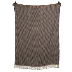 Røros Tweed Isak throw, 150 x 210 cm, far away blue
