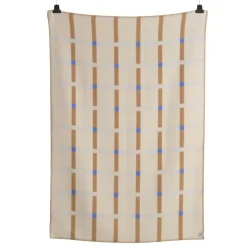 Røros Tweed Knut throw, 135 x 200 cm, taupe