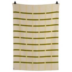 Røros Tweed Knut throw, 135 x 200 cm, lime